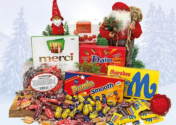 Tomtelåda Godislåda Tomtegott