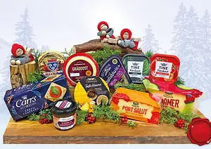 Tomtelåda Ostbrickan matgåva