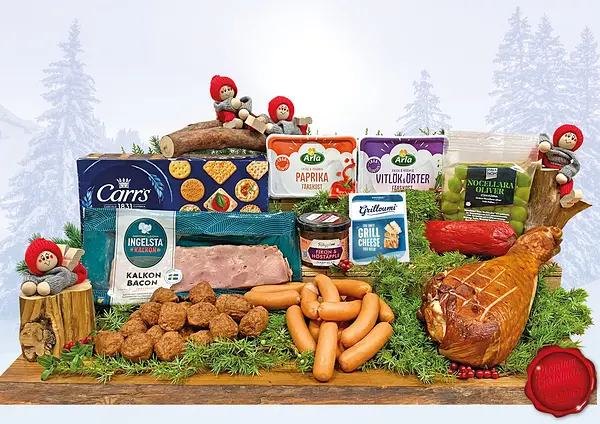 Tomtelåda Jul för alla matgåva