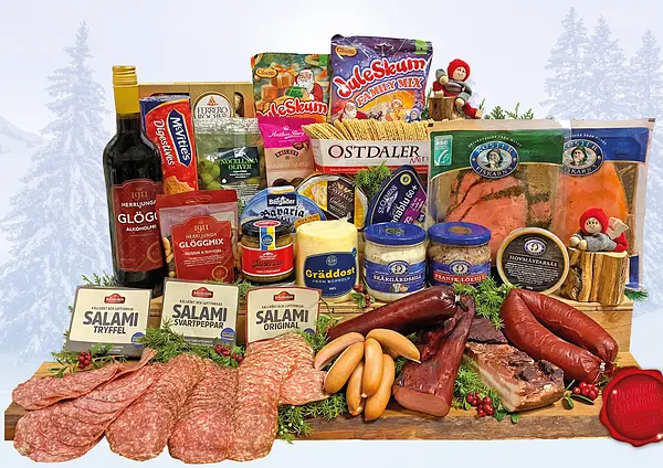 Tomtelåda Tomtenisse matgåva
