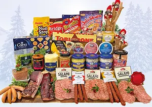 Tomtelåda Tomtefar matgåva