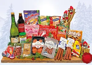 Tomtelåda Fredagsmys matgåva