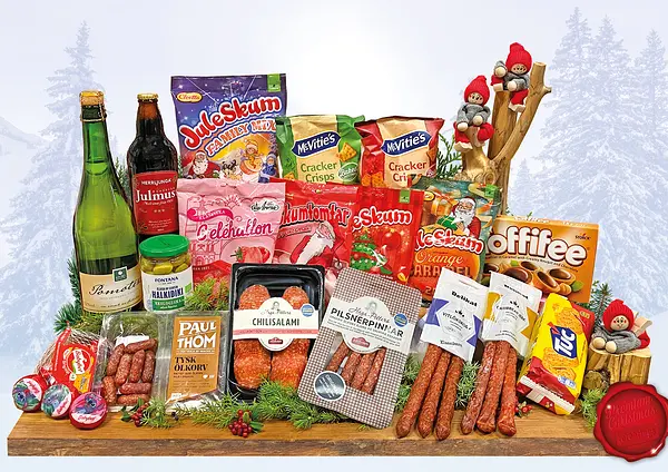 Tomtelåda Fredagsmys matgåva
