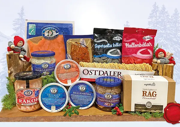 Tomtelåda Västkusten matgåva