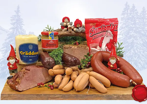 Tomtelåda Nära Småland matgåva