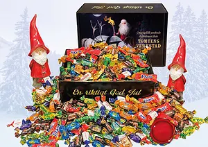Tomtelåda Julbox Riktigt God Jul