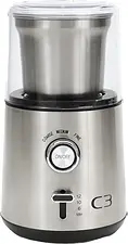 Kaffekvarn 200W CG700 Borstad Rostfri stål C3